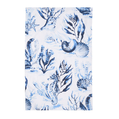 Midnight Lagoon Dishtowel
