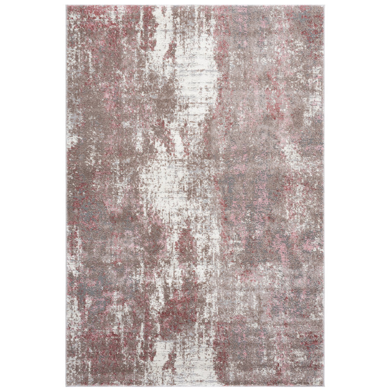 Ameer 800 Performance Abstract Rug, Rectangle 4' x 6'