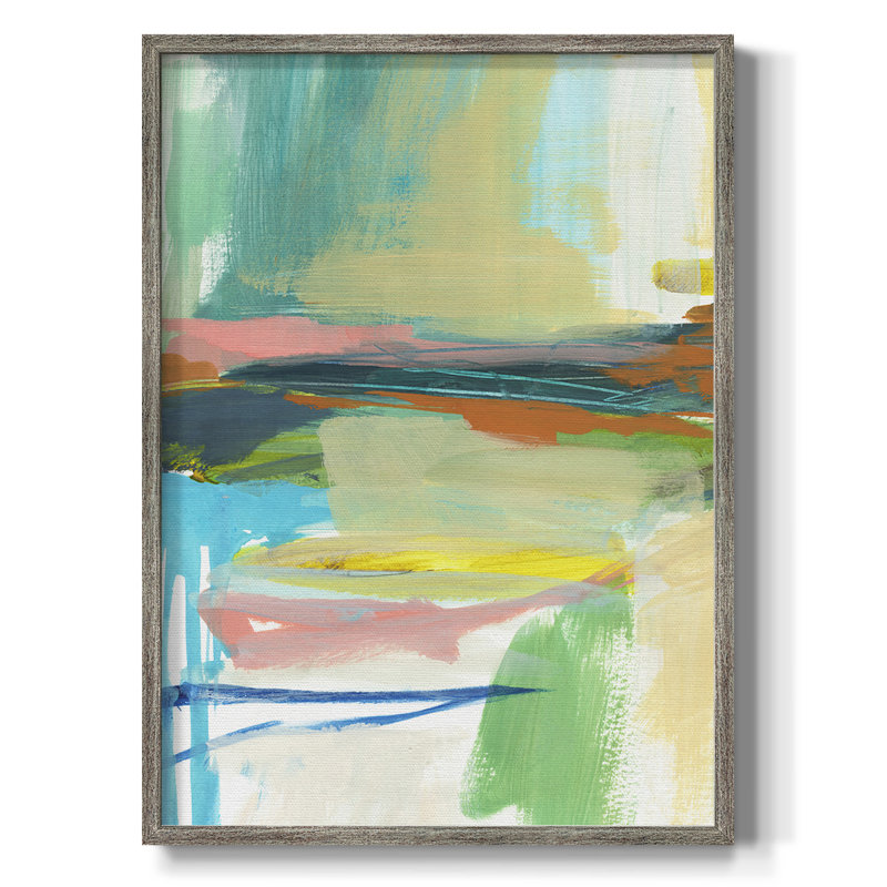 Radiant Horizon III, reproduction encadrée - bois massif, H 30 po x l 24 po