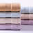 100% Cotton Thickened Towel for Adults, 120g, Long Staple Cotton, Hotel Quality, Soft & Absorbent, Rhombus Pattern, Khaki-1618534670