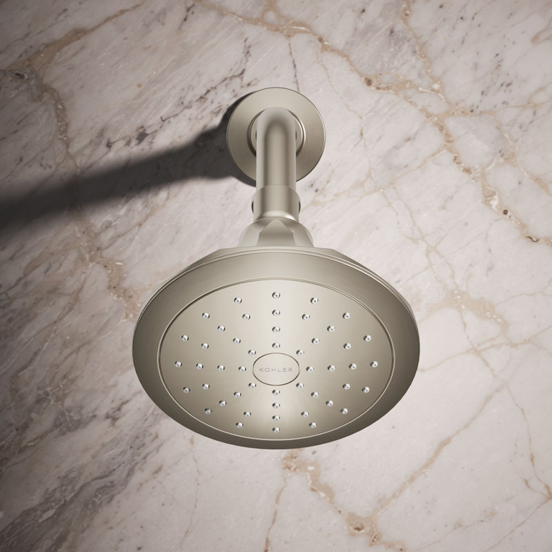 Memoirs Full/Standard Fixed Shower Head, Vibrant  Brushed Nickel