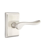 Luzern Wave/Drop Passage (Hall & Closet) Door Lever with Rectangle Rosette