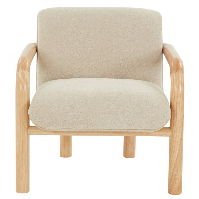 Fauteuil d'appoint Reyer Boucle, Tanné