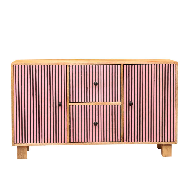 120cm Solid Wood Sideboard