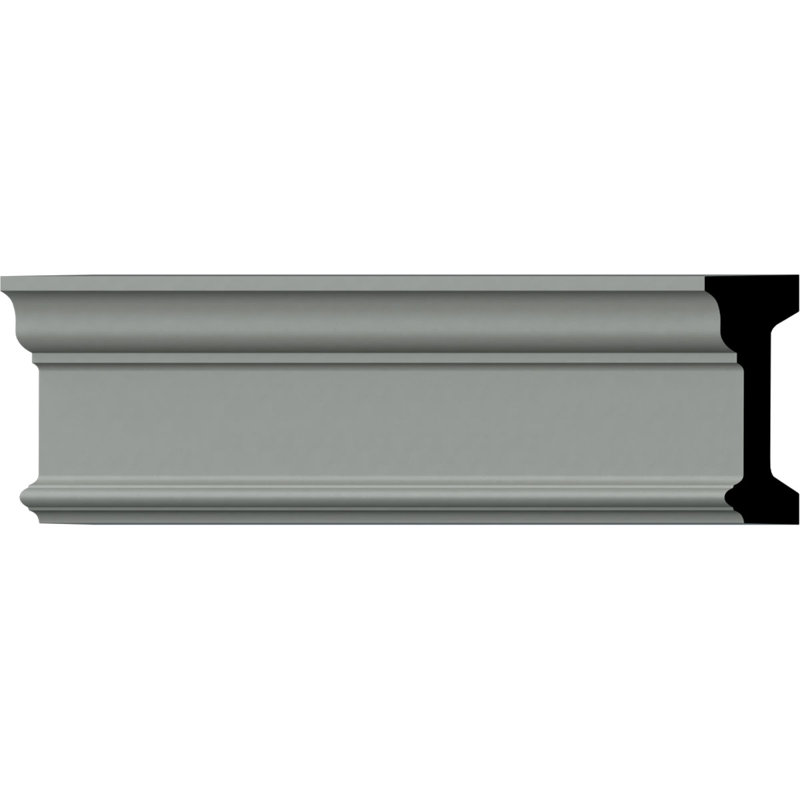 Holmdel Primed Polyurethane Crown Moulding Set of 2