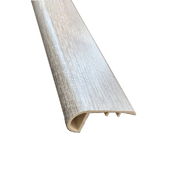 Plastic 2.17'' W x 94.5'' L Stair Nose