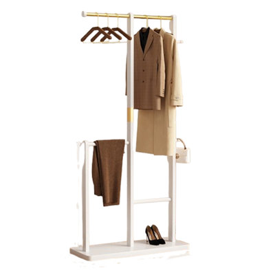 Aesthetic Solid Wood Clothes And Hat Stand
