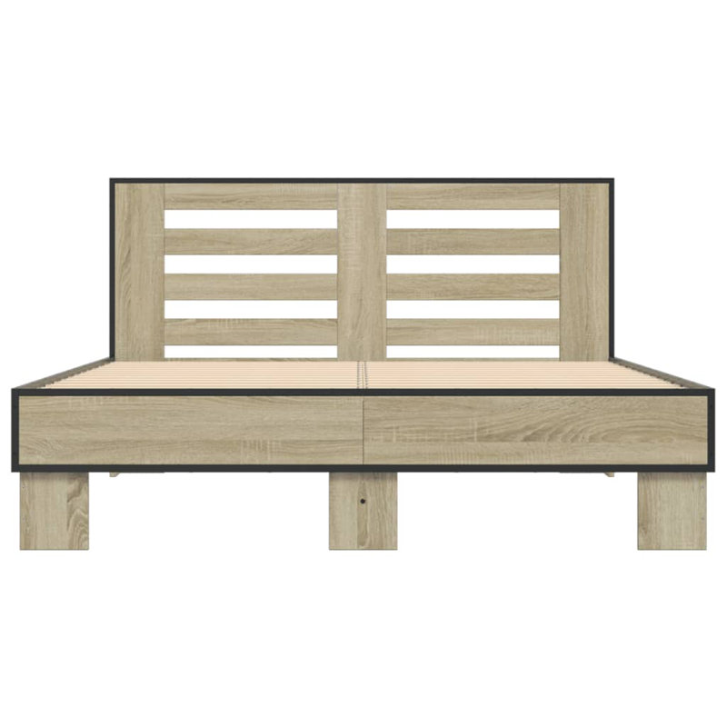 Olgun Bed, Sonoma Oak, Double (4'6)
