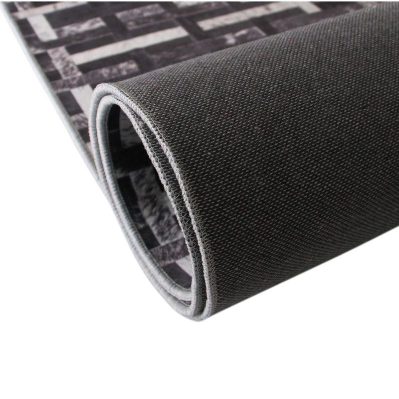 Tapis noir The Missing Link, Rectangle 5 pi x 8 pi
