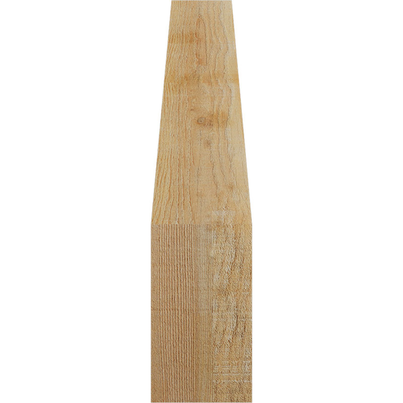 Attelle impériale du genou, Sapin de Douglas, Brute, H 20 po x l 4 po x P 16 po