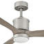Ventilateur de plafond à DEL intégré 52 po avec télécommande Hover-1054758359