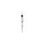 Snowman Icicle Ornament  Set of 12  1.5" x 1.5" x 7''  White/Black