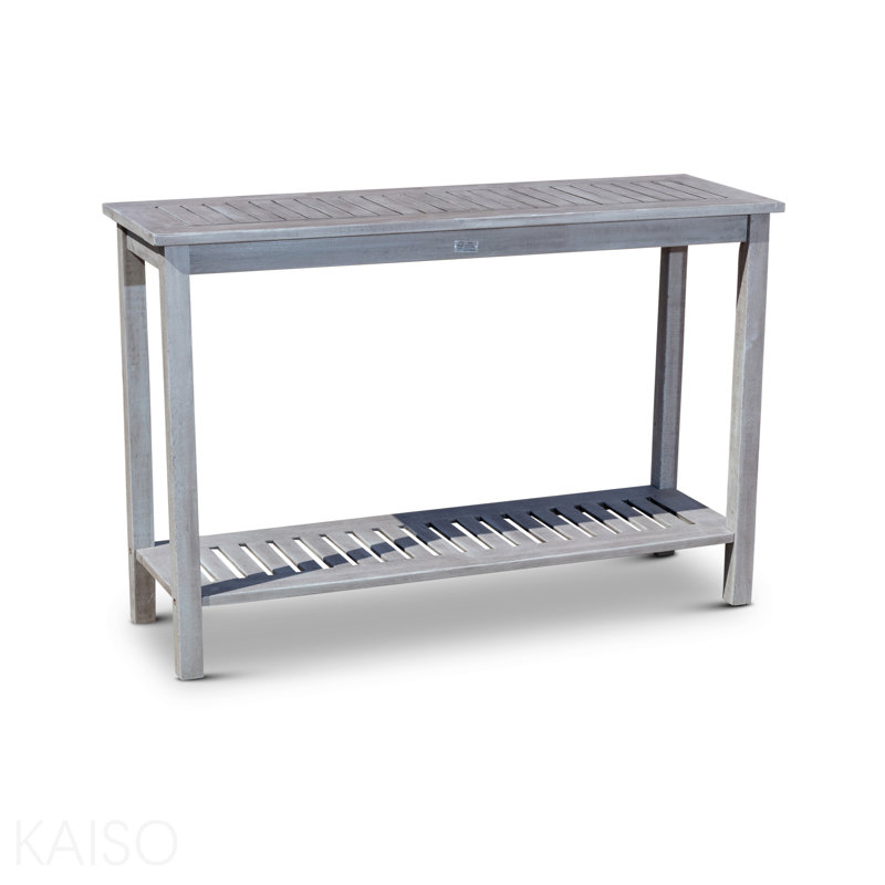 Console Eucalyptus, gris argenté