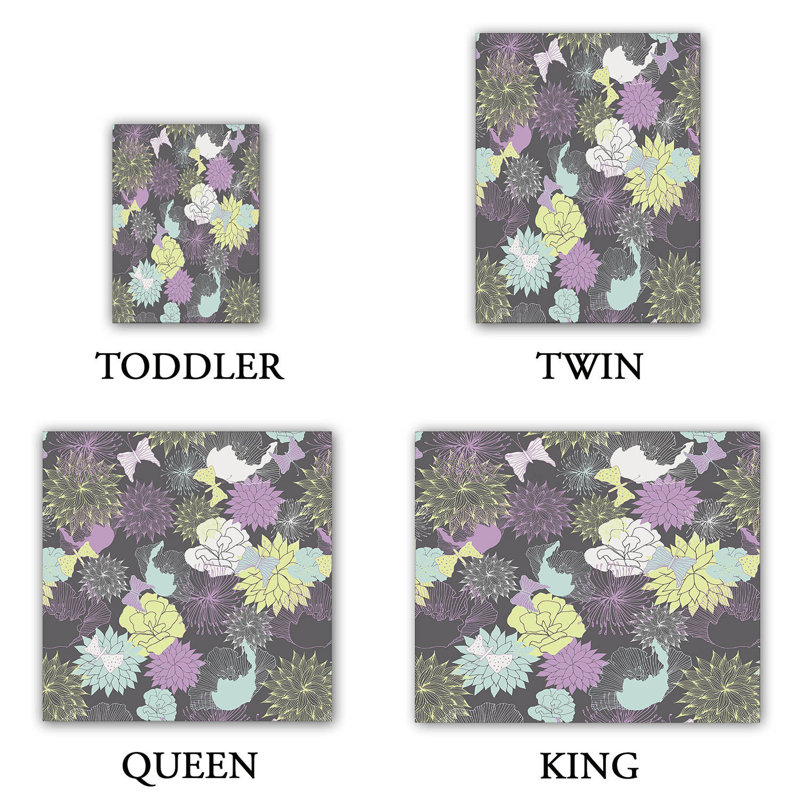 Ensemble de housse de couette ensoleillé day, 1 housse de couette grand + 2 taies standards