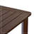 Rectangular Acacia Outdoor Dining Table , 68.9" W,Dark Brown