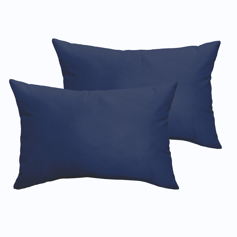 Housse et insert de coussin rectangulaire d'extérieur Almeda, Marin, 16 po x 26 po
