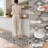 Geometric Pattern Non-Slip Washable Kitchen Mats