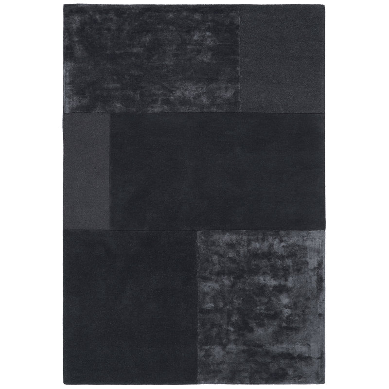 Briarcliff Hand Carved Charcoal Rug, Rectangle 200 x 290cm
