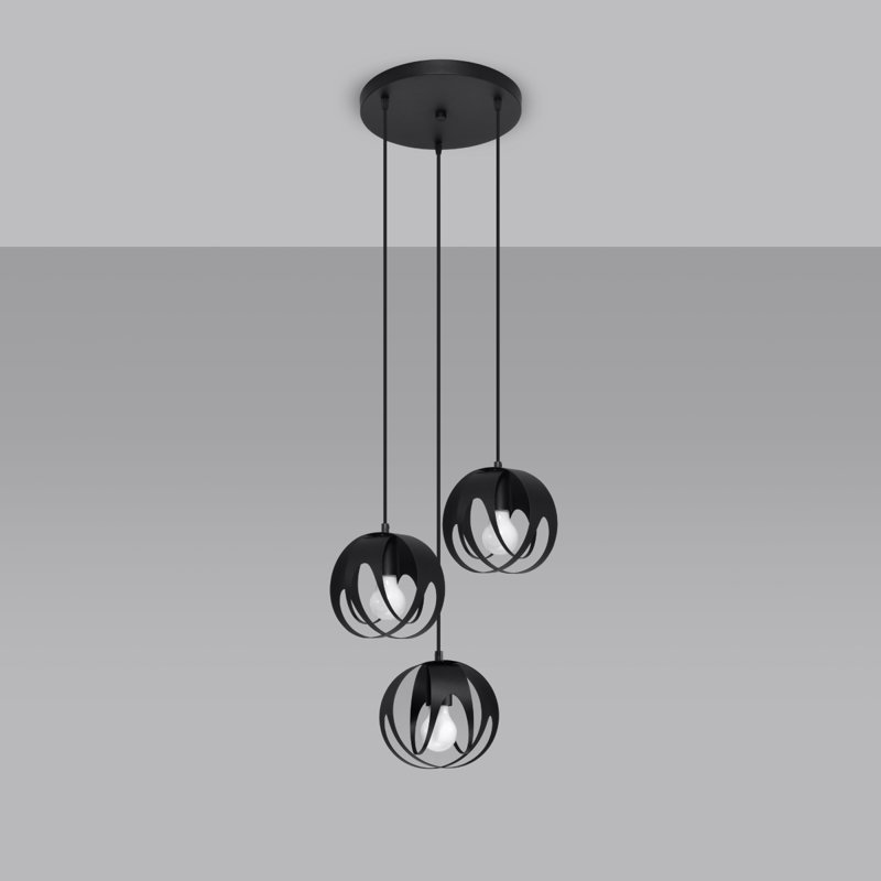 Bernia 3 - Light Stainless Steel Pendant
