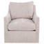 Leather Swivel Armchair-858492352-858492360