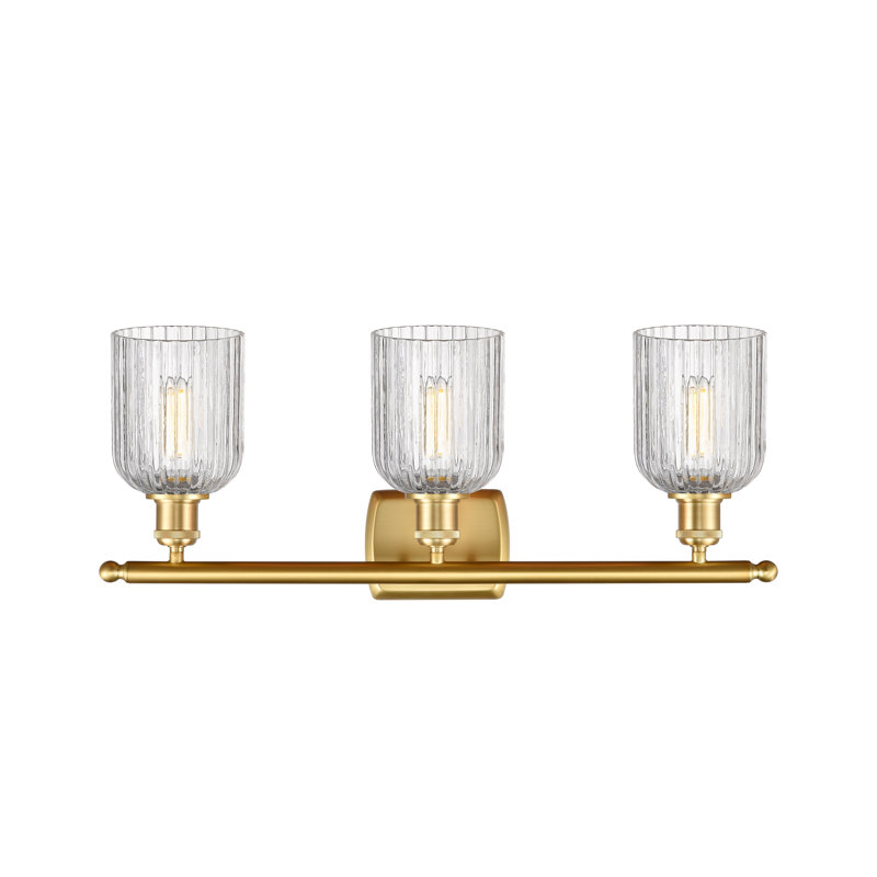 Addeline 3 - Light Dimmable Vanity Light, Satin Gold