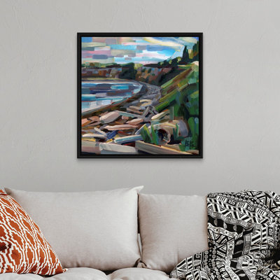 «Early Morning on the Beach» par Brooke Borcherding, reproduction d'art sur toile