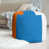 Orange/Blue/White