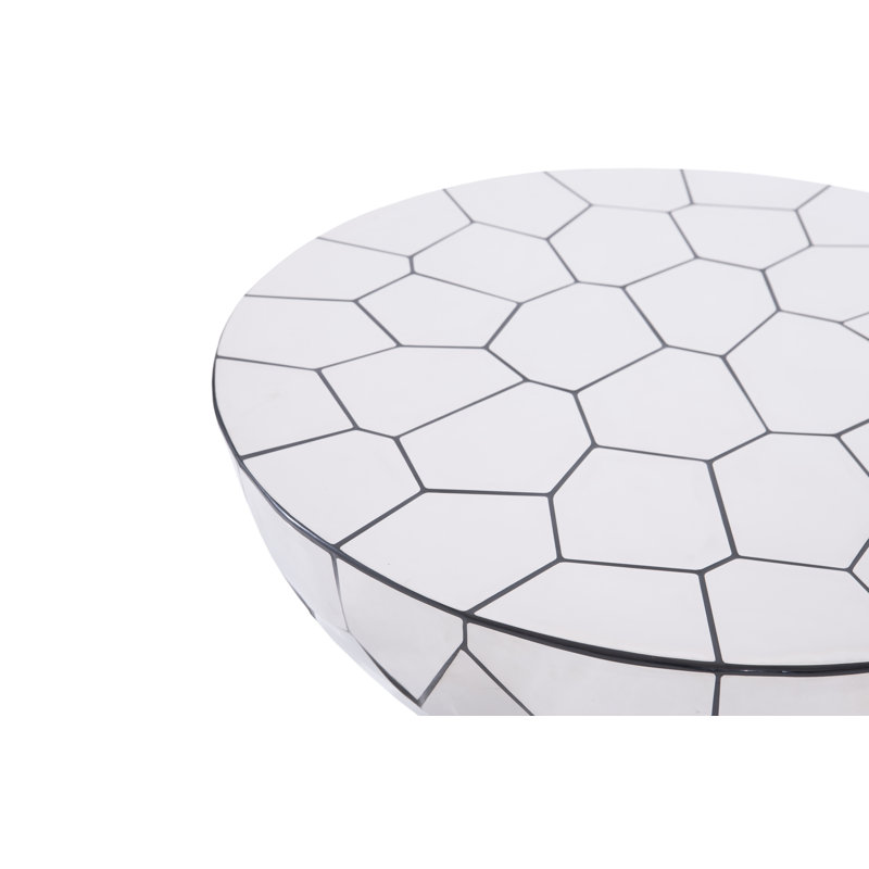 Crazy Cut Solid Coffee Table
