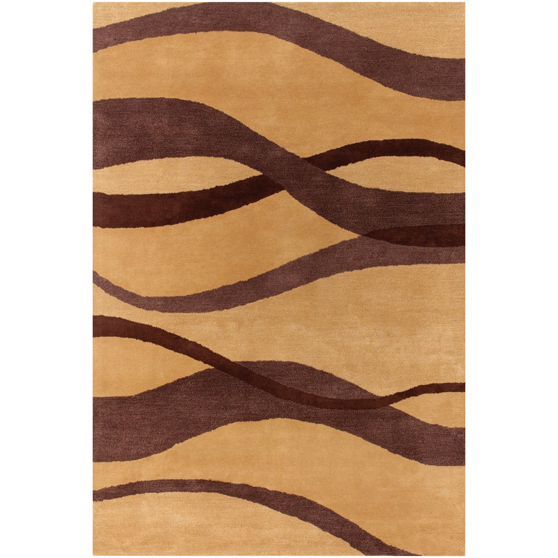 Performance Wool Abstract Indoor Rug, Rectangle 7'9" x 10'6"