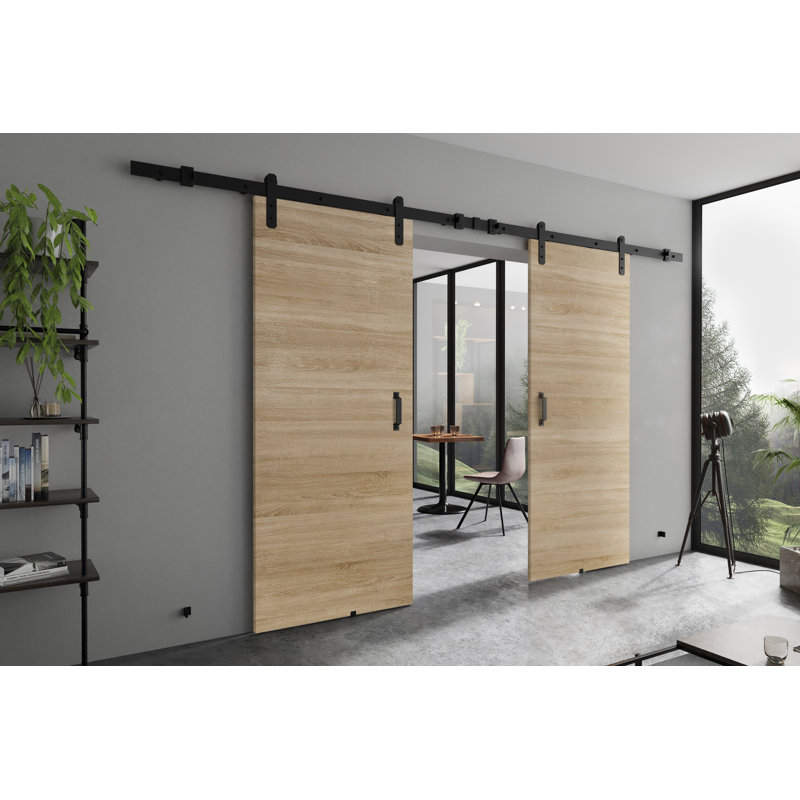 Door, 212cm x 205cm, Light Brown
