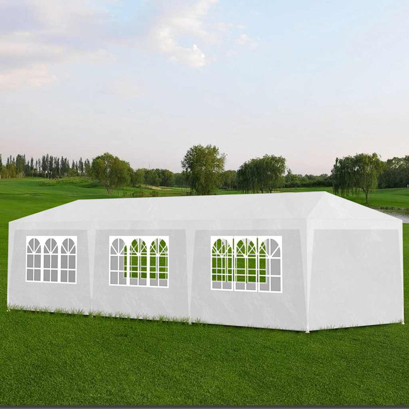 Party Tent 3x9 m, White