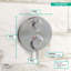 Ecostat S Temperature Memory Thermostatic Valve Trim with Diverter-41425506