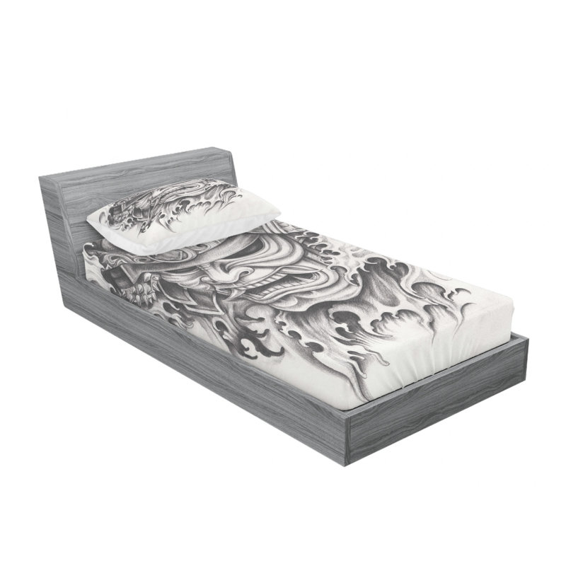 Microfiber Sheet Set, Twin Sheet Set with Fitted Sheet
