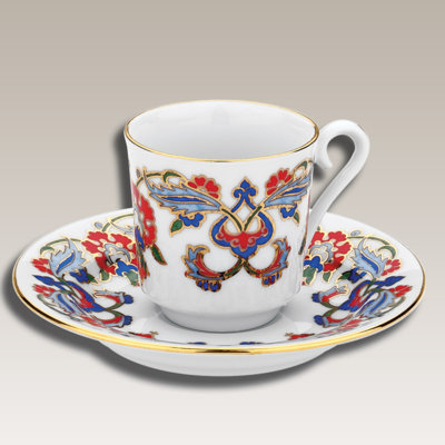 Ensemble de 6 tasses à café Lecompton
