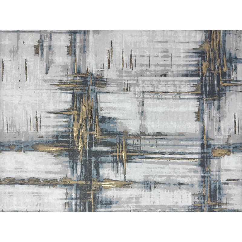 Luxury Abstract Roll, Blue