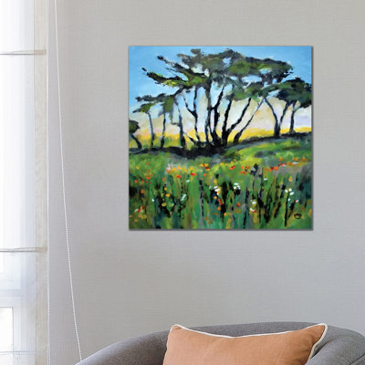 Green Field by Kip Decker - Wrapped Canvas Painting
