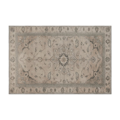 Tapis gris d'intérieur et d'extérieur Tabriz