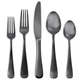Signature Skandia Opera Full Oxidation 20 Piece Flatware Set, Service for 4