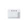 Cheviot Products 17.38'' Glazed White Fireclay Rectangular Bathroom Sink with Overflow
