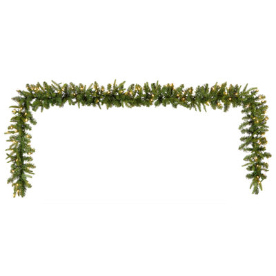 9' Pre-Lit Frasier Grande Garland