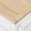 Îlot de cuisine avec abattant, armoire de rangement et 2 tiroirs-877473460