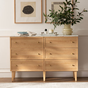 Sivan 6 Drawer Double Dresser