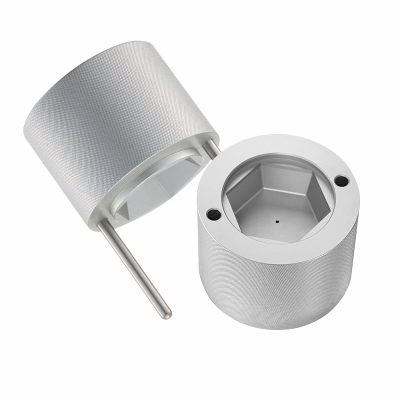 Ice Diamond Press Ice Ball Maker 2.4" Diamond Ice Press Kit for Whiskey Cocktail