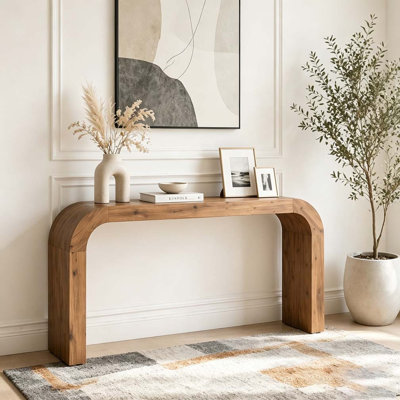 Table de canapé en bois Farmhouse