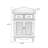 Green Manufactured wood Shoe Storage