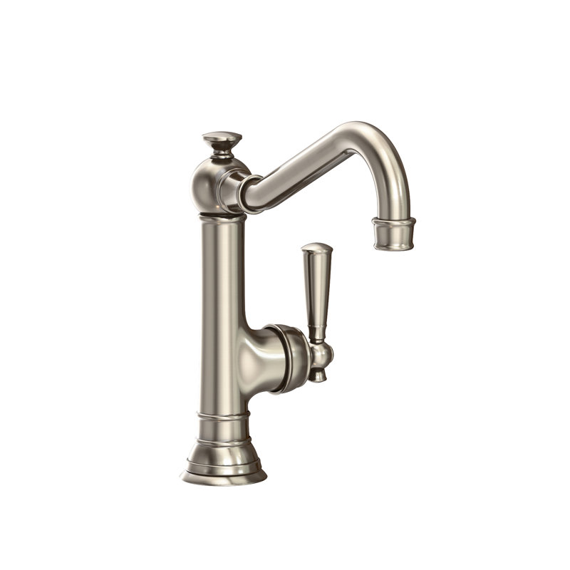 Jacobean Single Handle Kitchen Faucet, Antique Nickel