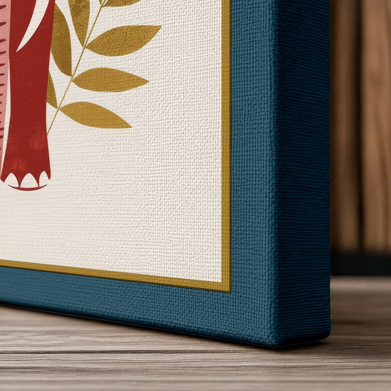Print, 24x16 - 61.0 x 40.6 cm, Teal Border