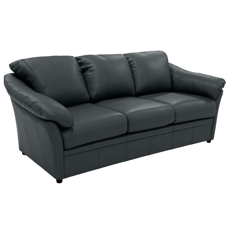 Ramdev Upholstered 80'' Sofa, Blue