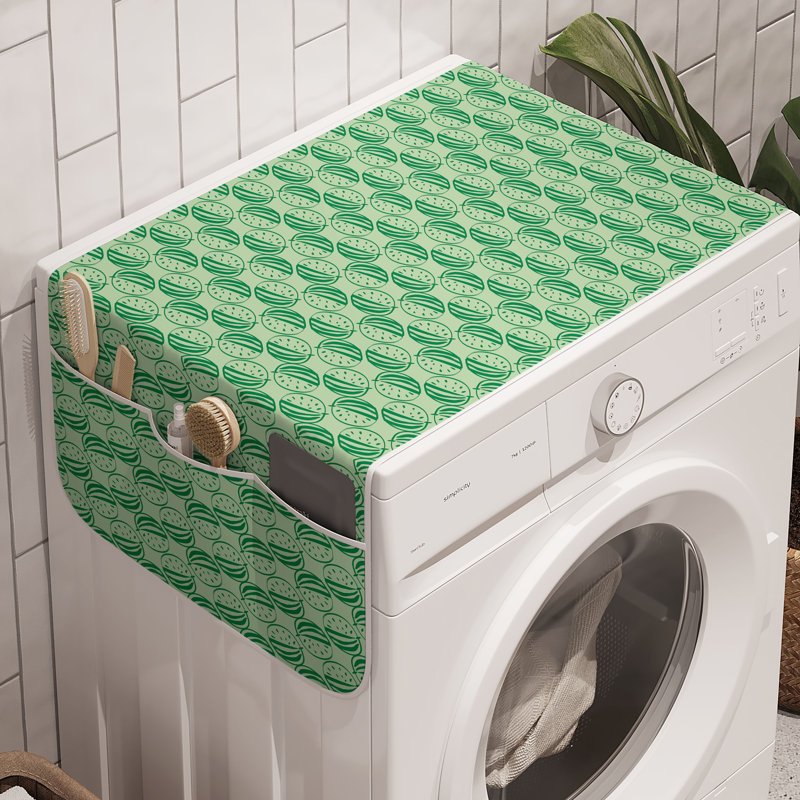 Paquet de 2 sachets vert sarcelle 47 po x 18,5 po East Urban Home