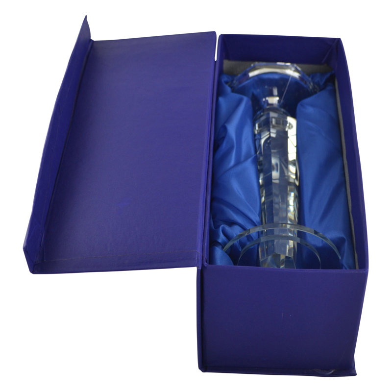 Porte-chandelier en cristal 9,5 po